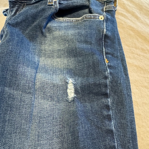 Calvin Klein Distressed Mid Rise Skinny Jeans Size 33x28 - Picture 11 of 14